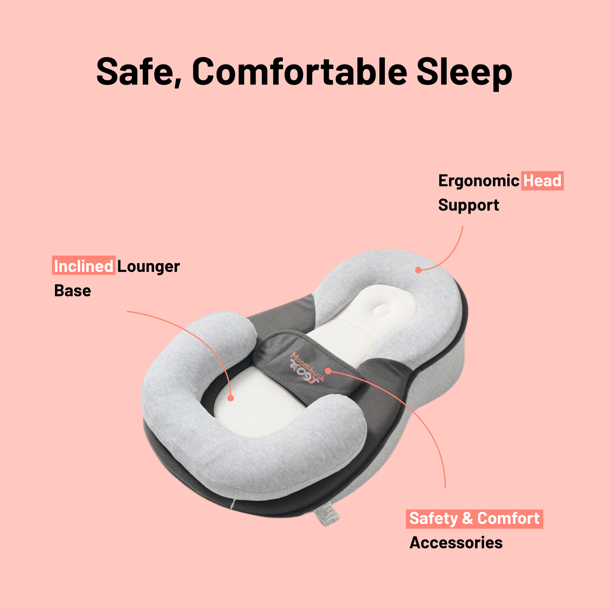LullaCove™ Anti-Reflux Bed
