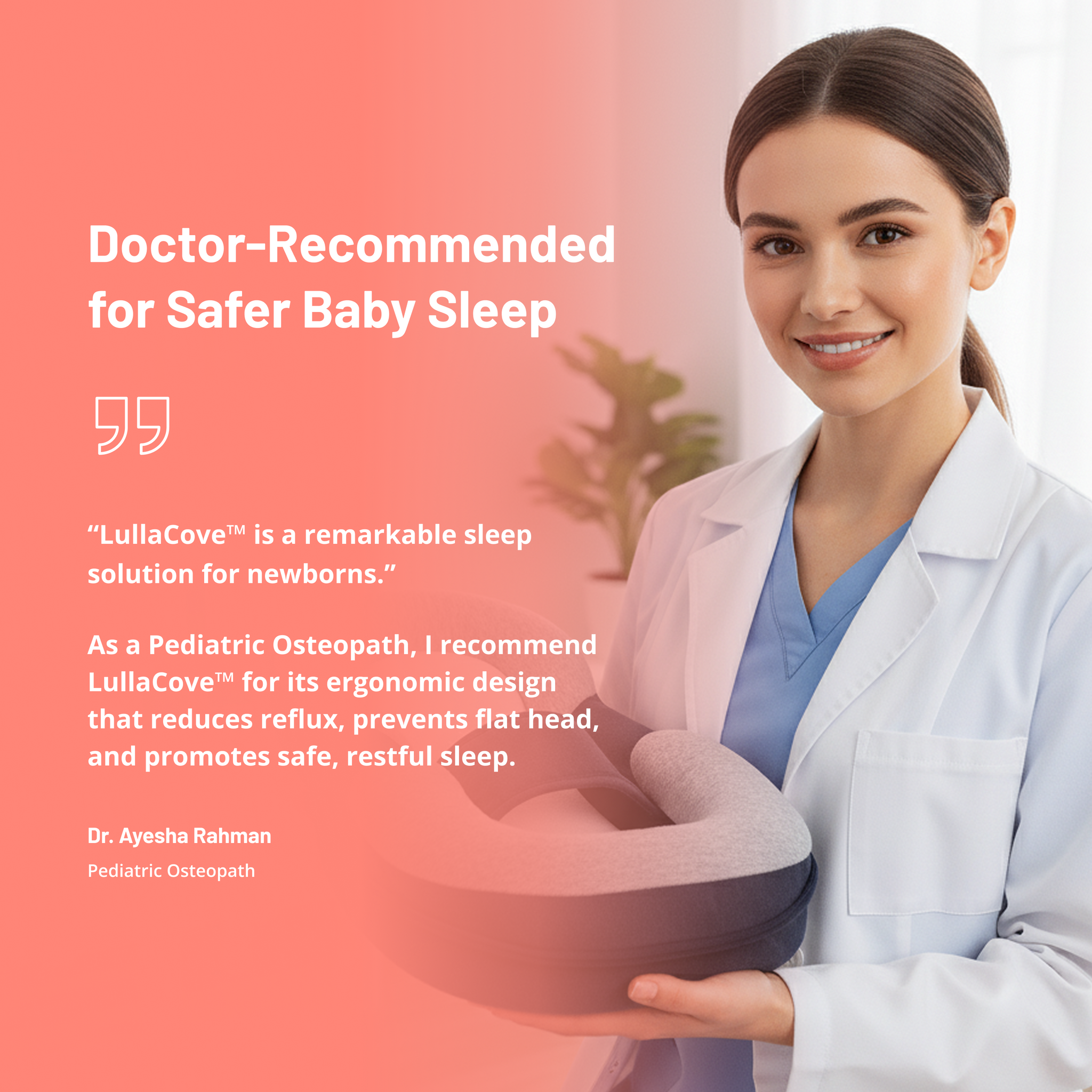 LullaCove™ Anti-Reflux Bed